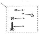 Roper RAL5144BW0 miscellaneous diagram