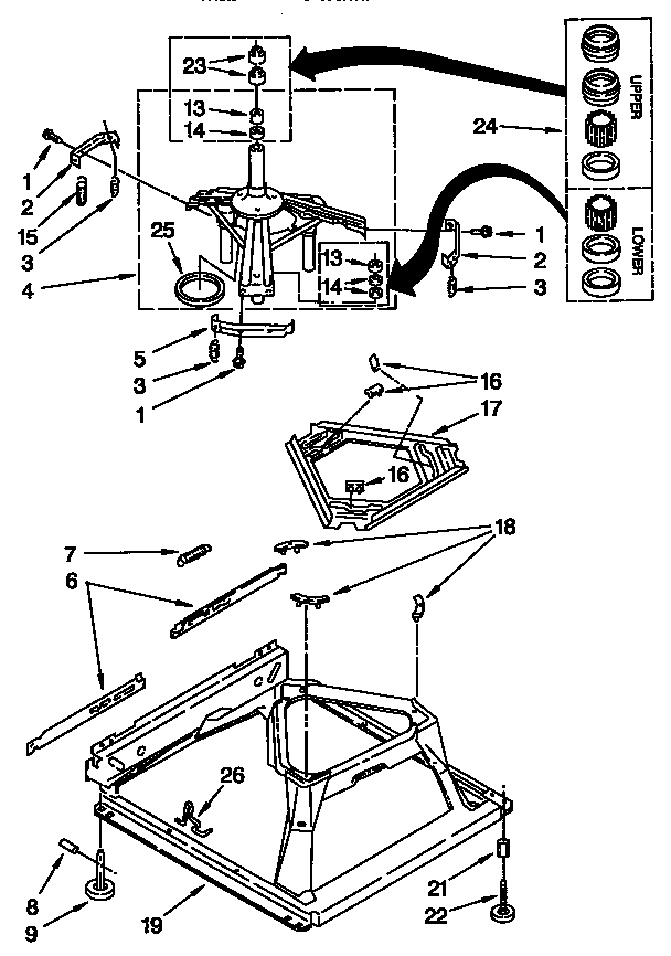 Machine base