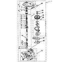 Roper RAL5144BW0 gearcase diagram