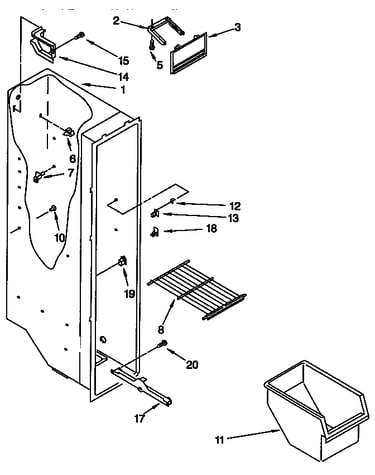 Freezer liner