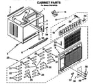 Crosley CA21WC50 cabinet diagram