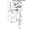 Crosley CA21WC50 optional parts (not included) diagram