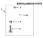 Whirlpool 4LSC9255AQ0 miscellaneous diagram