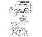 Whirlpool 4LSC9255AQ0 machine base diagram