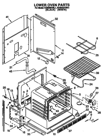 Lower oven
