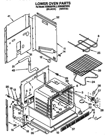 Lower oven