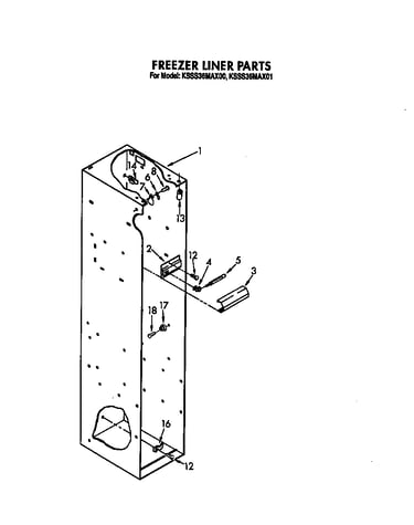 Freezer liner