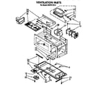 Whirlpool MH6701XX0 ventilation diagram