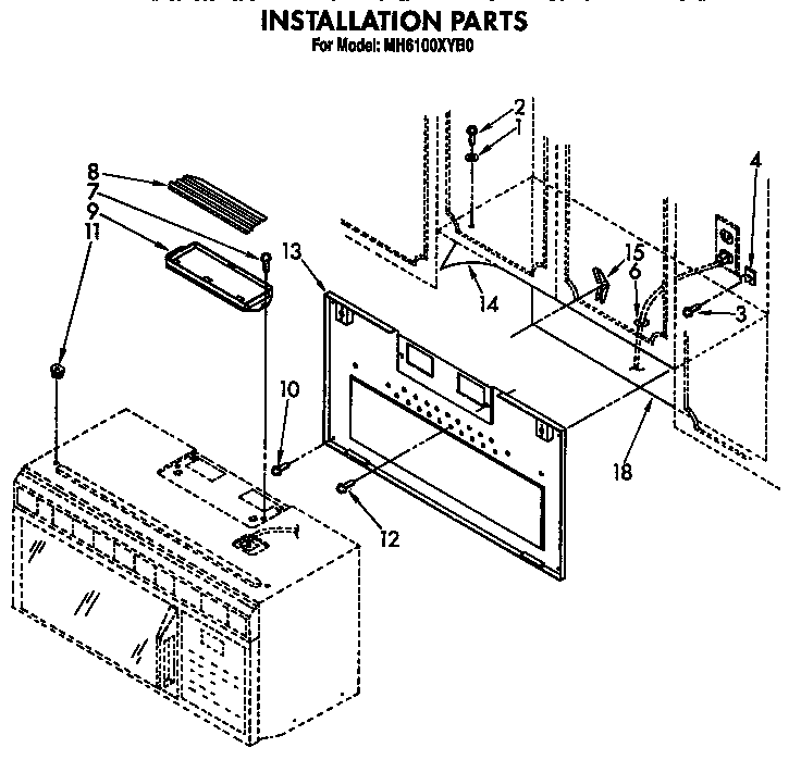 Installation parts