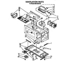 Whirlpool MH6100XYB0 ventilation diagram