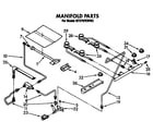 Whirlpool SF370PEWW2 manifold diagram
