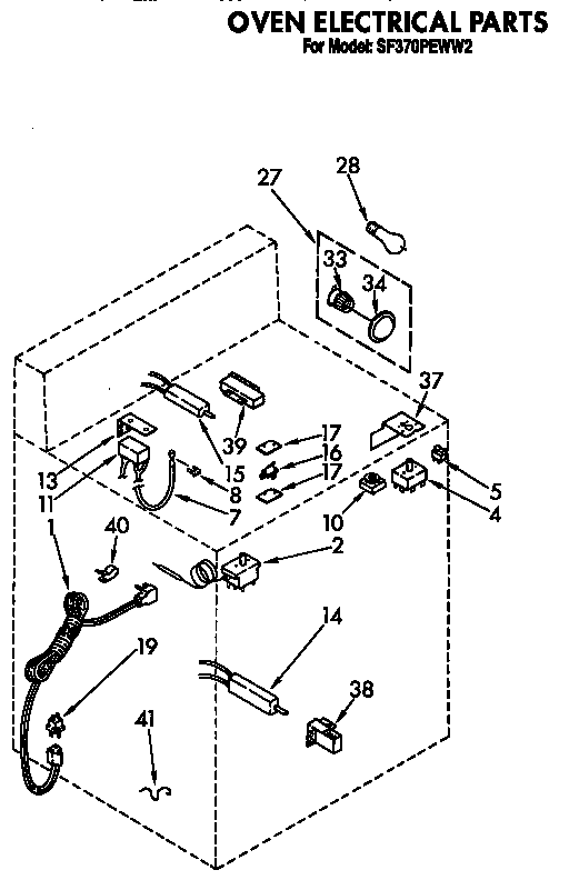 Oven electrical