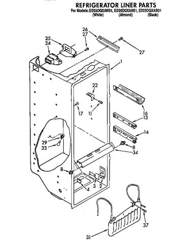 Refrigerator liner