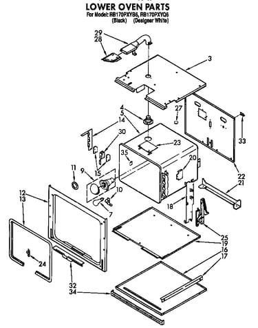 Lower oven