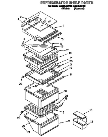 Refrigerator shelf