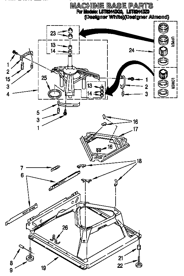 Machine base