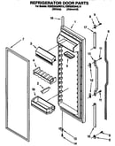 Refrigerator door