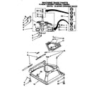 Whirlpool LLR8233BN0 machine base diagram