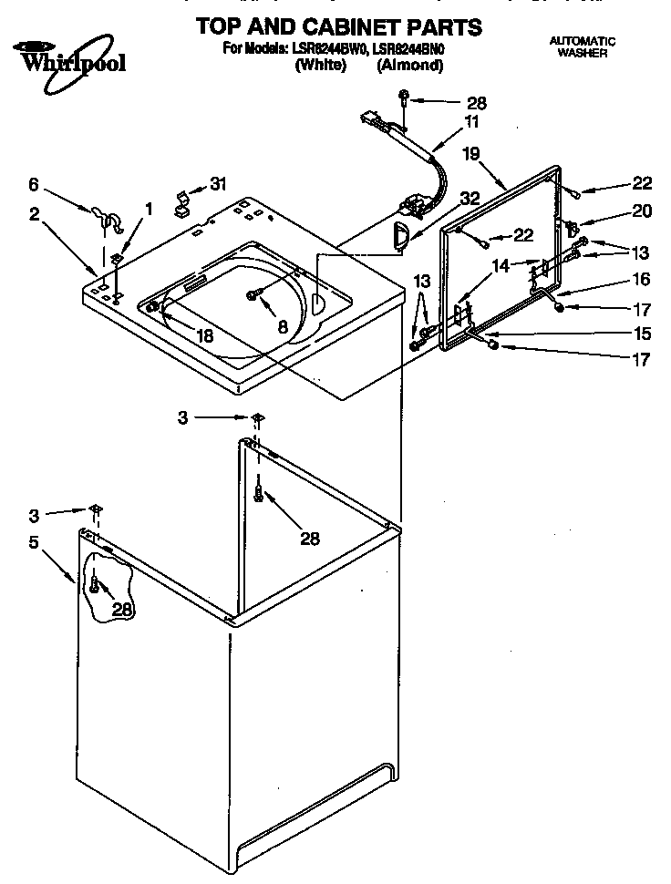 TOP AND CABINET