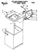 Top and cabinet