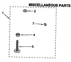 Whirlpool LSR8244BW0 miscellaneous diagram