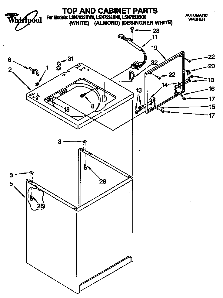 TOP AND CABINET