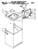 Top and cabinet