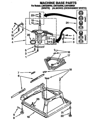 Machine base
