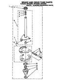 Brake and drive tube