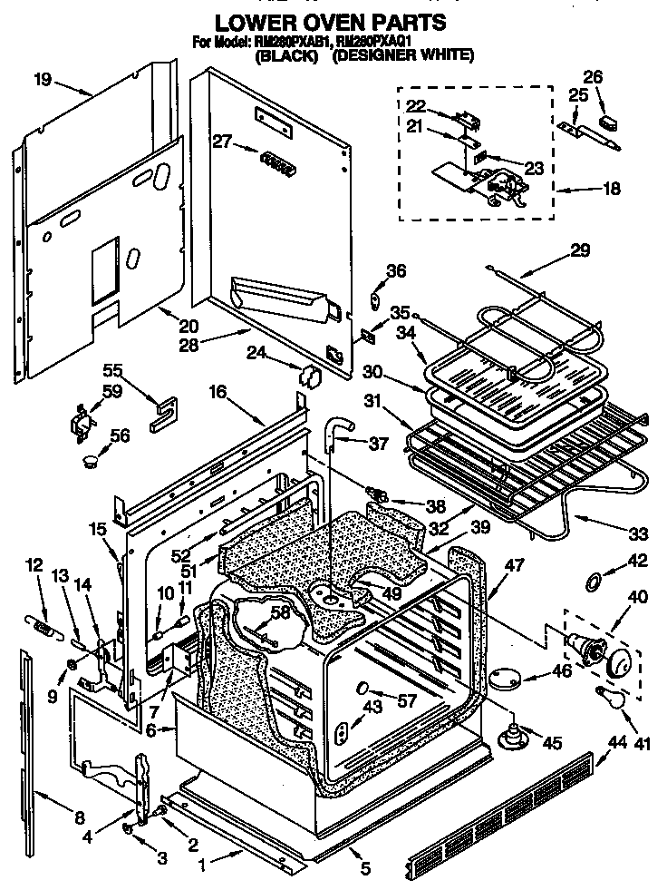 Lower oven