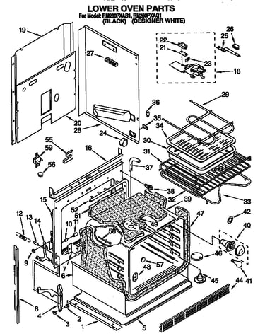 Lower oven