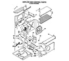 KitchenAid BPAC2400BS0 airflow and control diagram