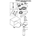 KitchenAid BPAC2400BS0 optional parts (not included) diagram