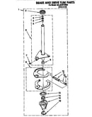 Brake and drive tube