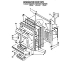Whirlpool ET22DKXAB04 refrigerator door diagram
