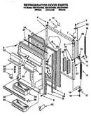 Refrigerator door