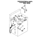 Whirlpool SF365BEWW1 oven electrical diagram