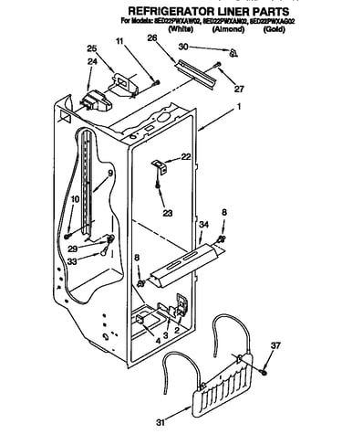 Refrigerator liner
