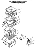 Refrigerator shelf