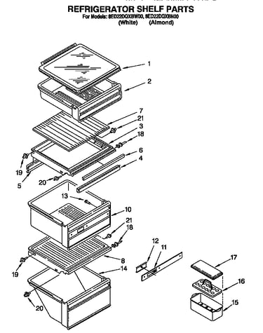 Refrigerator shelf