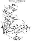 Cooktop and manifold