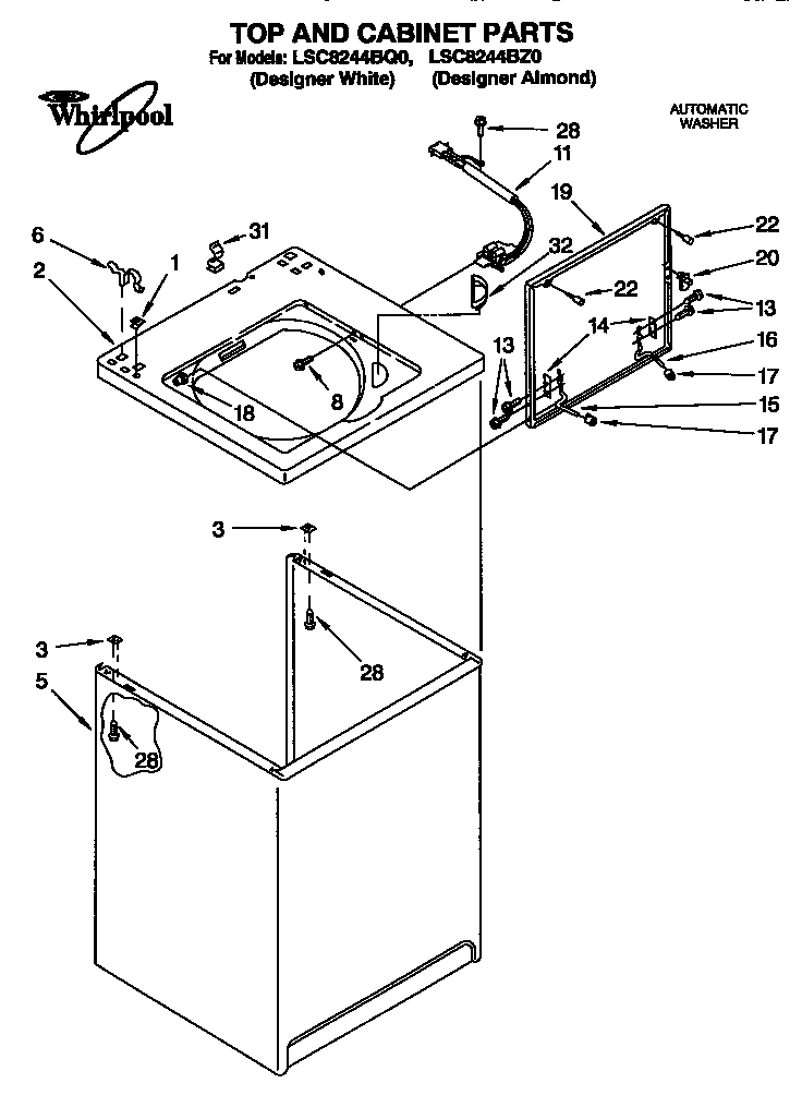 TOP AND CABINET