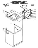 Top and cabinet