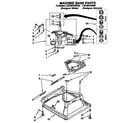 Whirlpool LSC8244BZ0 machine base diagram