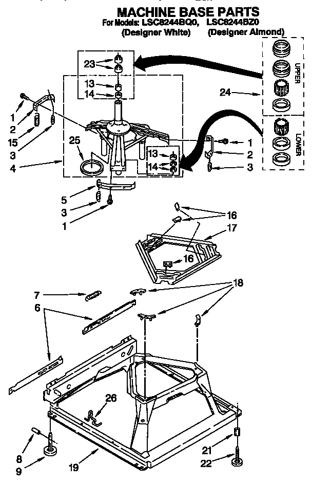 Machine base