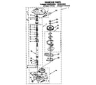 Whirlpool LSC8244BQ0 gearcase diagram
