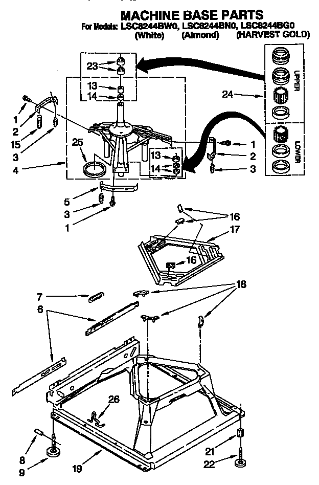 Machine base