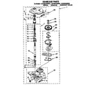 Whirlpool LSC8244BG0 gearcase diagram