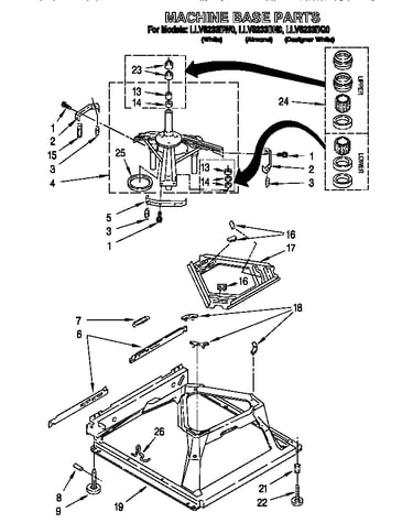 Machine base
