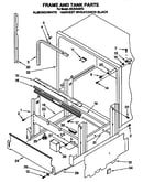 Frame and tank